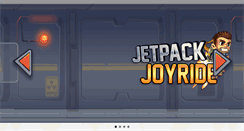 Desktop Screenshot of jetpackjoyride.net